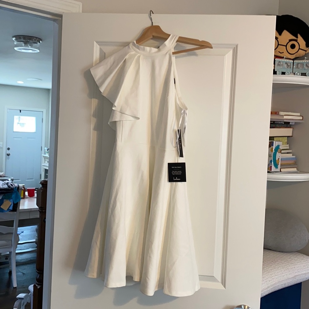 White dress for bridal shower